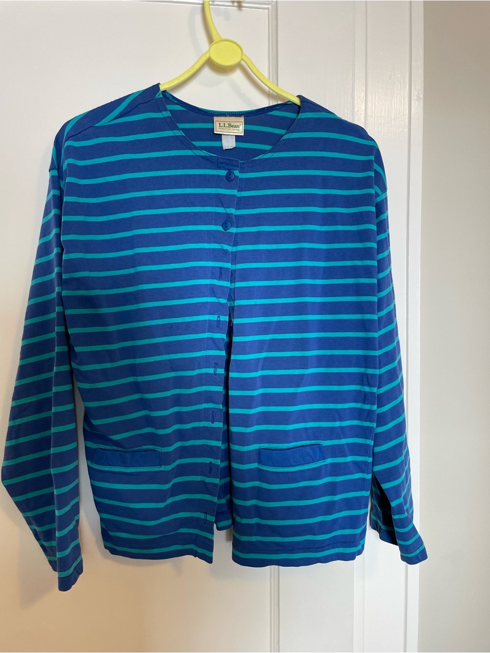 Vintage LL Bean Cotton Button Down Cardigan